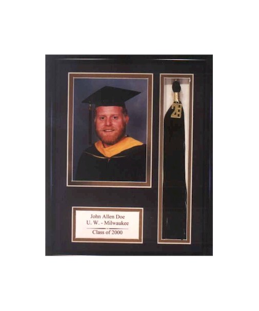 cvstudio's store Small Black Wood Graduation Tassel Frame